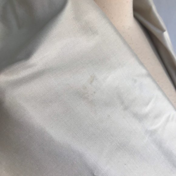 1990s Silver Silk Avant Garde Designer Party Dress - Catherine Regehr - Picture 8 of 9